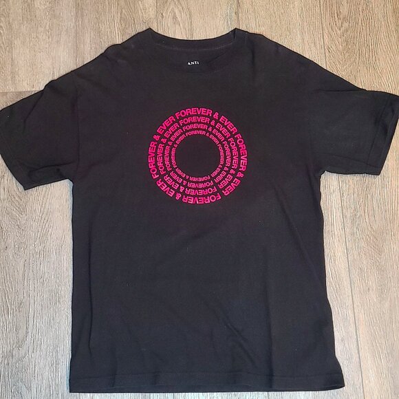 Anti Social Social Club Ever Forever & Ever Black T-Shirt - Picture 1 of 6